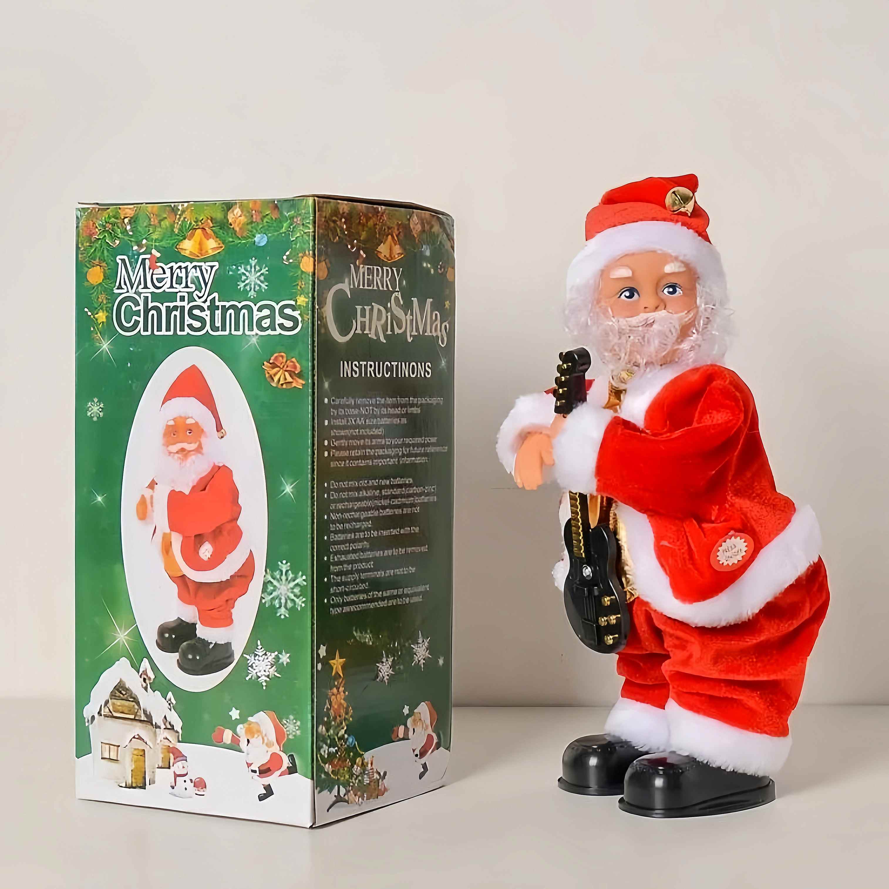 Twerking Santa Claus, Booty Shaking Walking Circle Santa Claus Singing and Dancing Christmas Toys